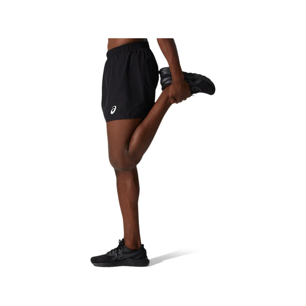 ASICS Men's Silver 5Inch Short (Performance Black/Graphite Grey)