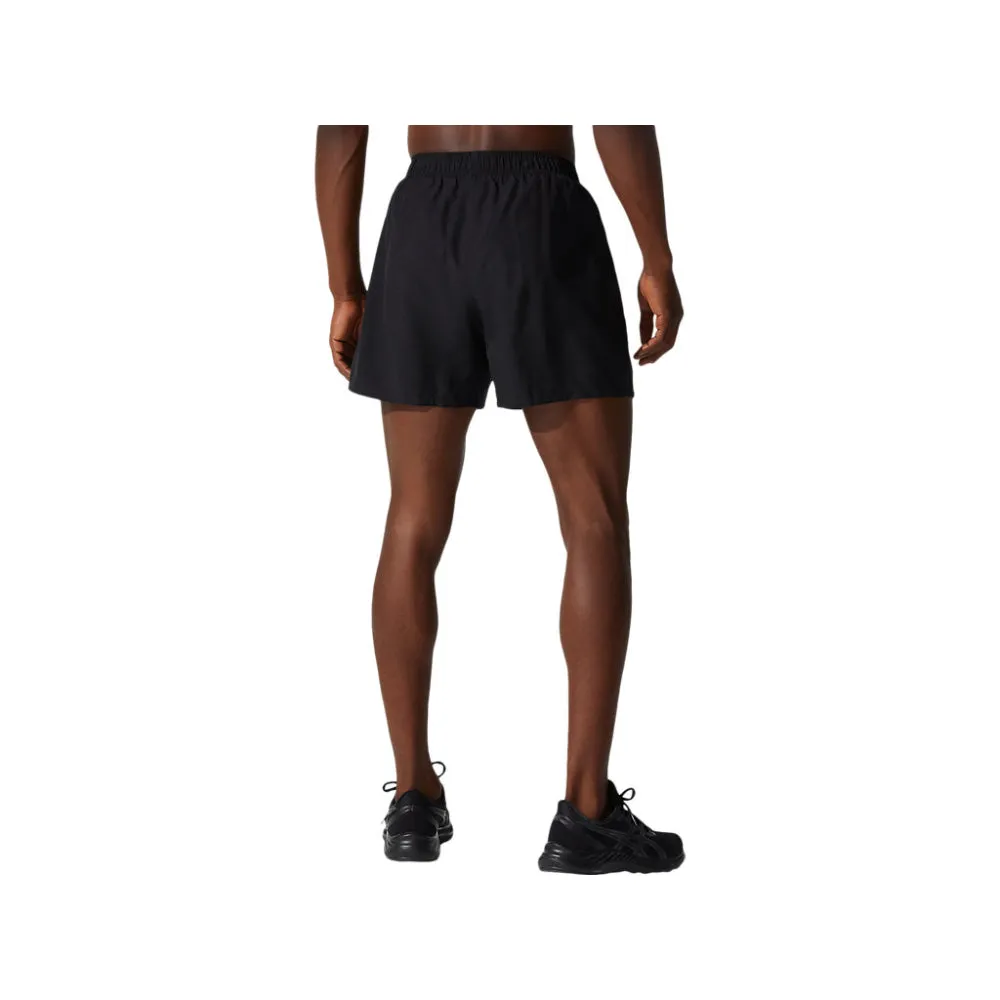 ASICS Men's Silver 5Inch Short (Performance Black/Graphite Grey)