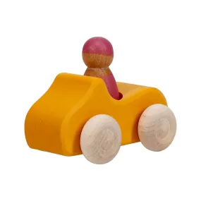 Authentic Grimm's Small Convertible Car Yellow