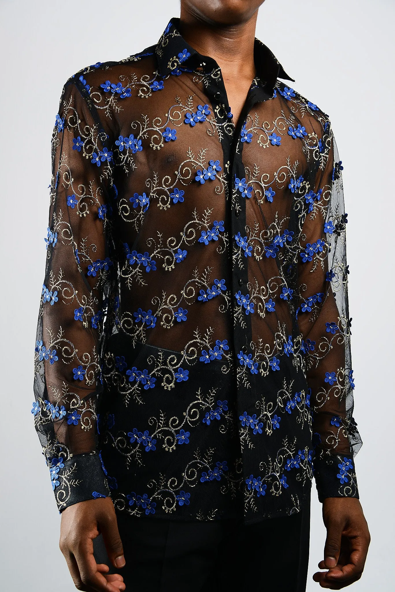 Biscayne Embellished Ls Shirt