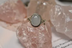 Chalcedony Kala Ring (US 7 & 8)