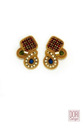 Debonair Clip On Earrings