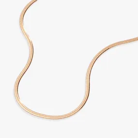 Everyday Herringbone Chain Necklace