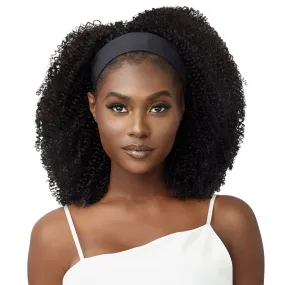 KINKY COILY 14 | Outre Human Hair Headband Wig