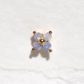 Pastel Blossom Piercing Style Earring